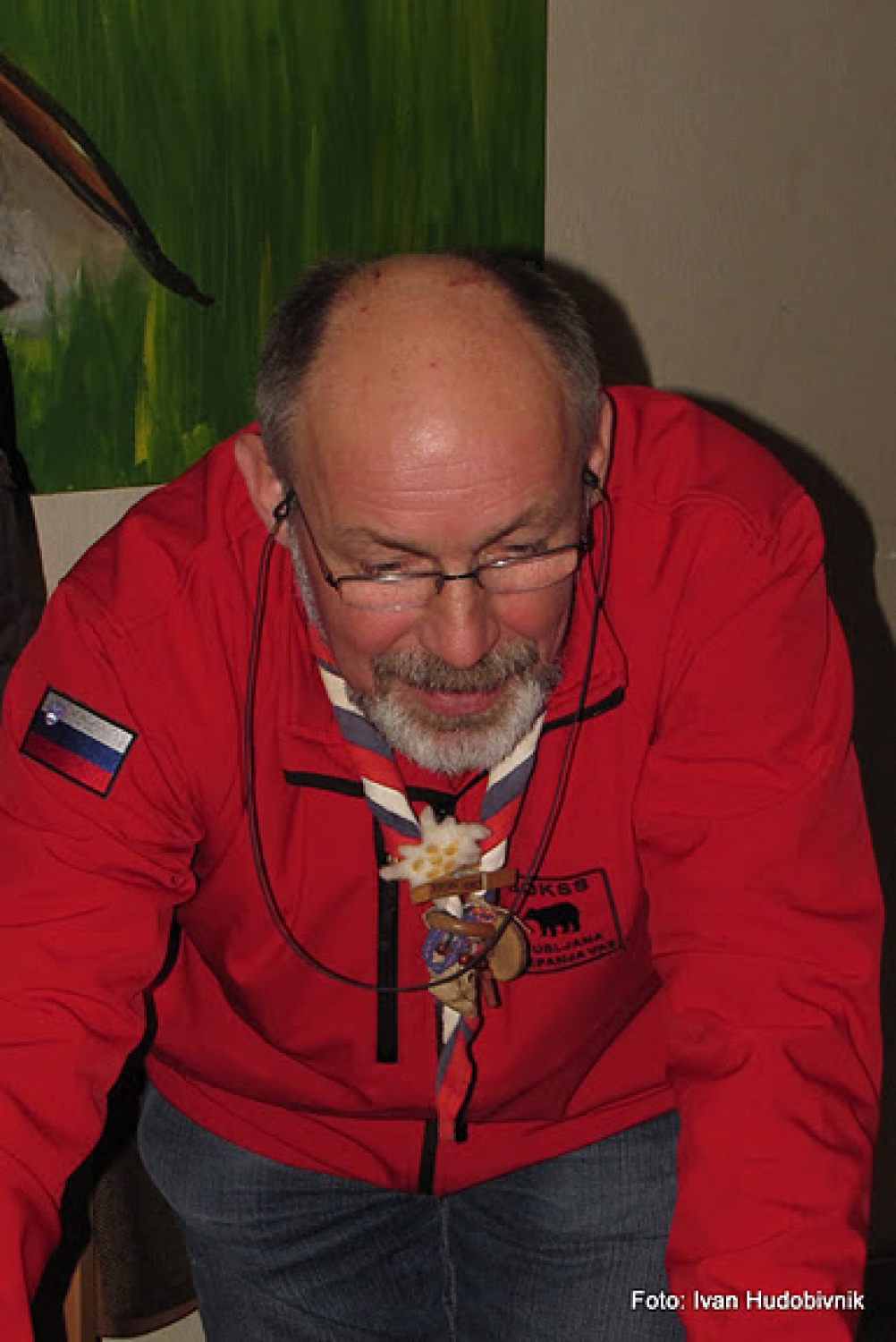 Matjaž za računalnikom