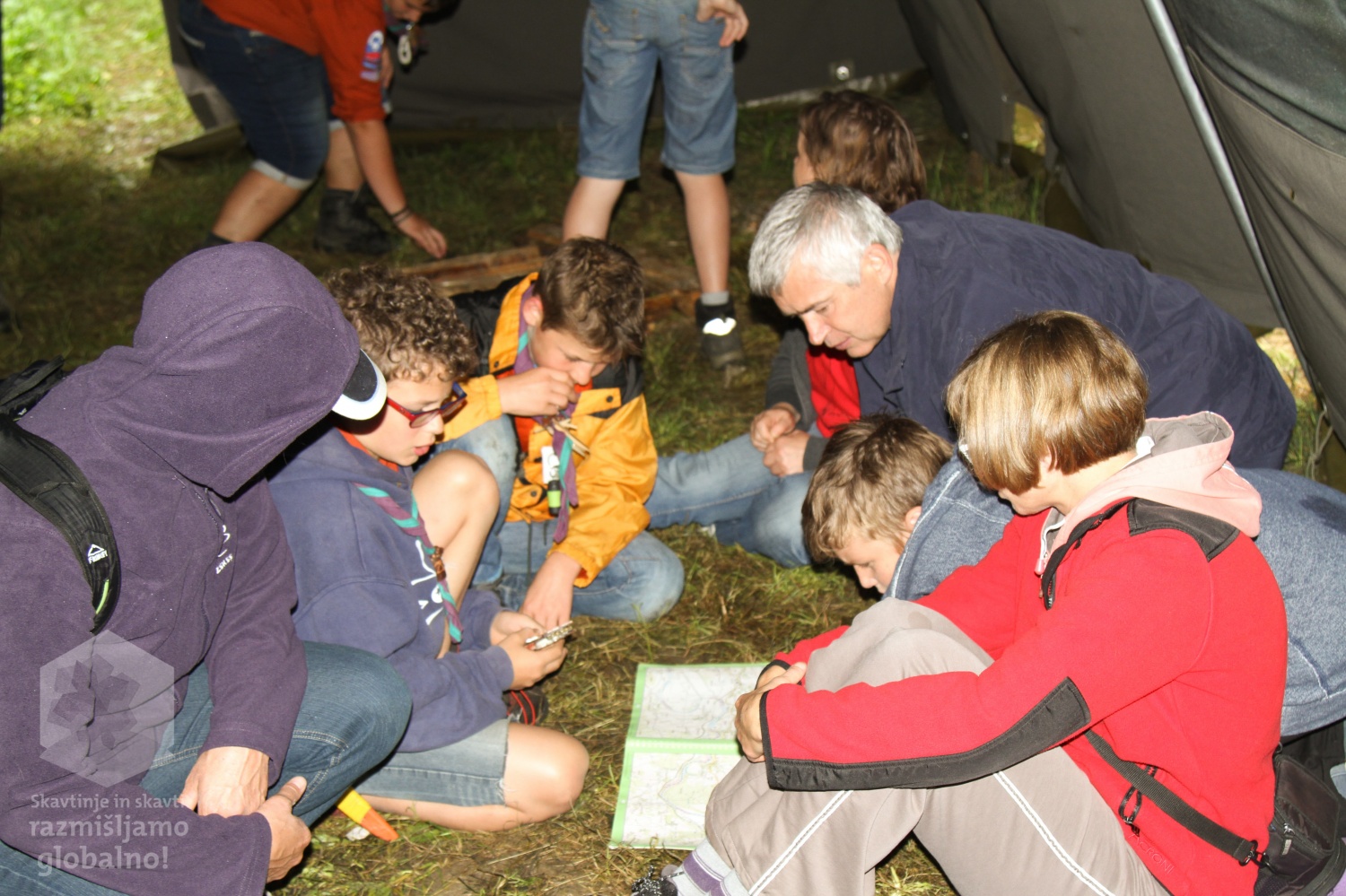 Pa naj še jaz tebe nekaj naučim – dan odprtih vrat na taboru čete Breznica 1