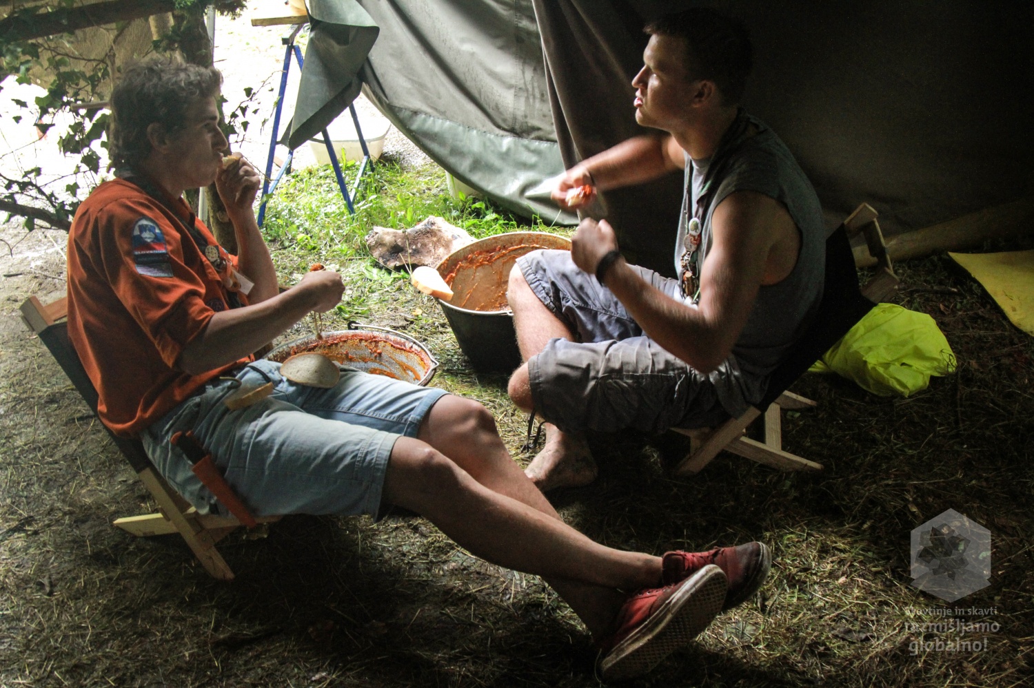 Pa naj še jaz tebe nekaj naučim – dan odprtih vrat na taboru čete Breznica 1