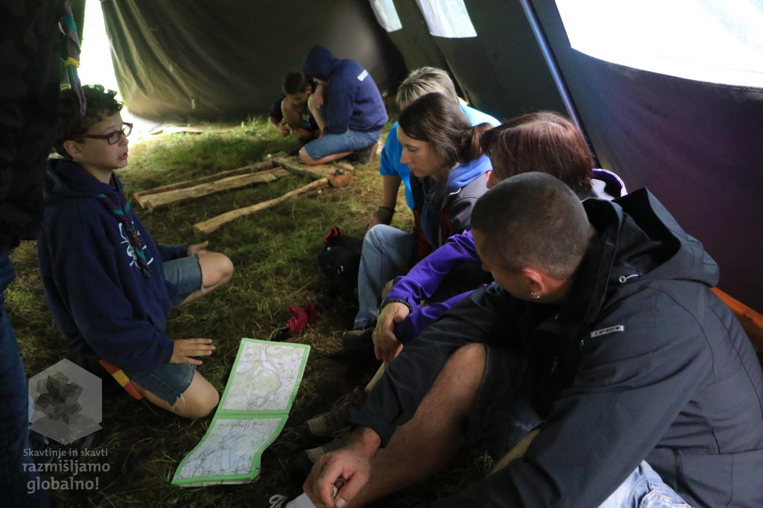 Pa naj še jaz tebe nekaj naučim – dan odprtih vrat na taboru čete Breznica 1
