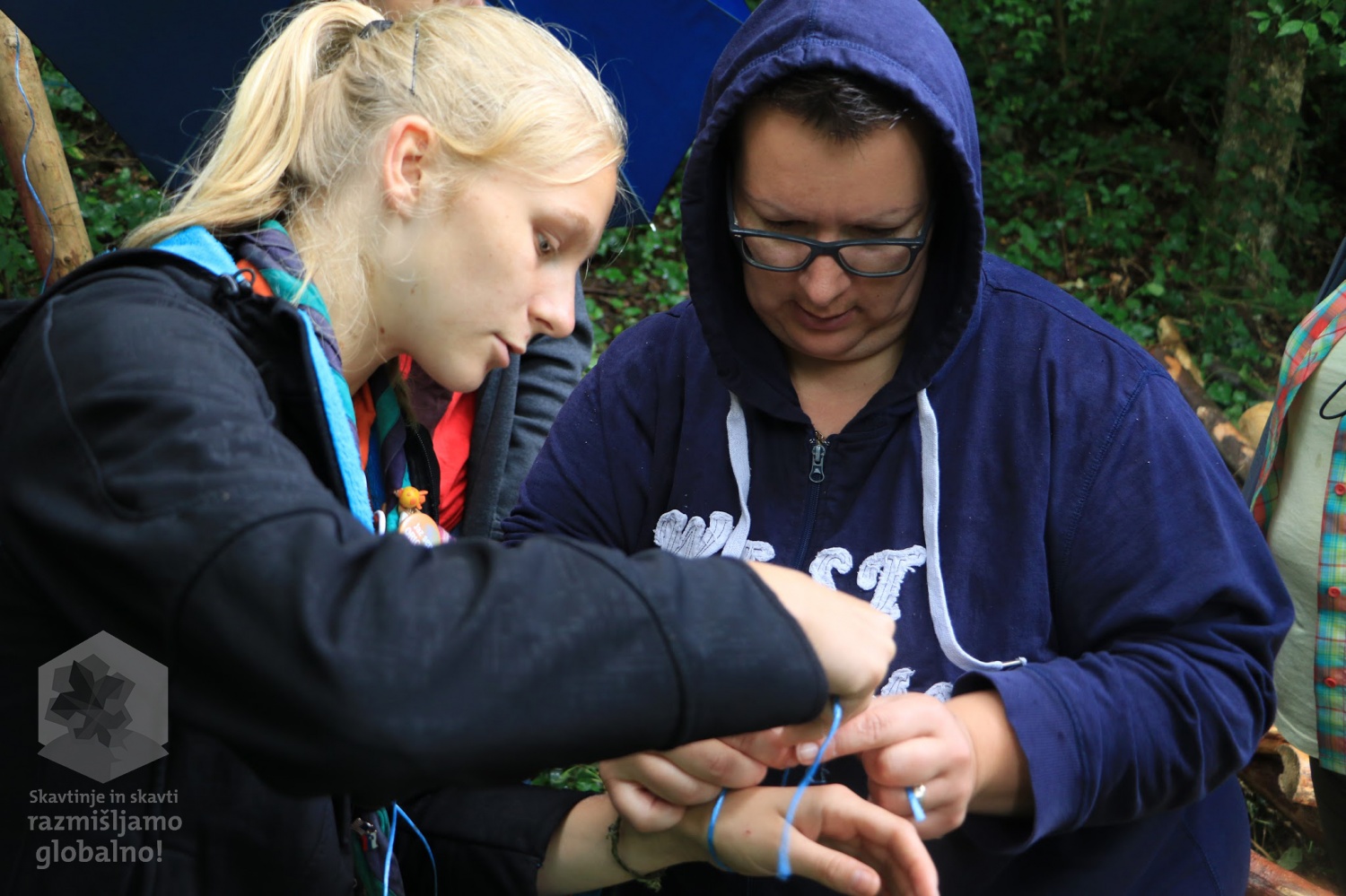Pa naj še jaz tebe nekaj naučim – dan odprtih vrat na taboru čete Breznica 1