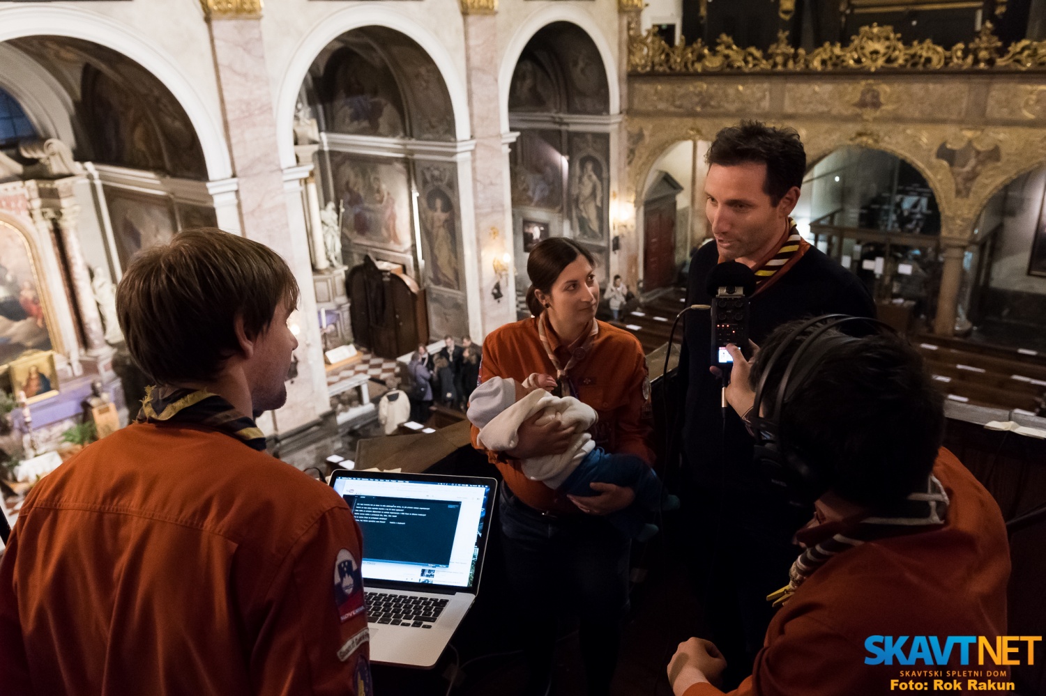 Načelnica in načelnik sta za vse poslušalce in gledalce prenosa v živo podala kratko izjavo ob obletnici ZSKSS.