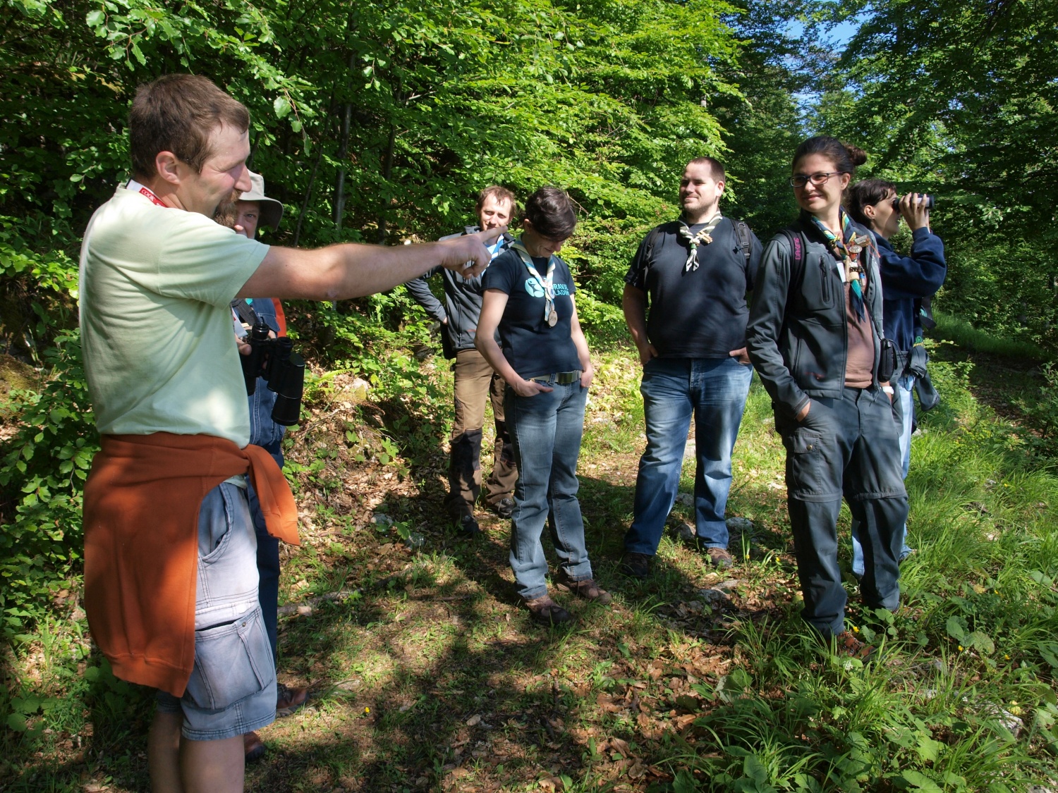Uroš razlaga gibanja živali