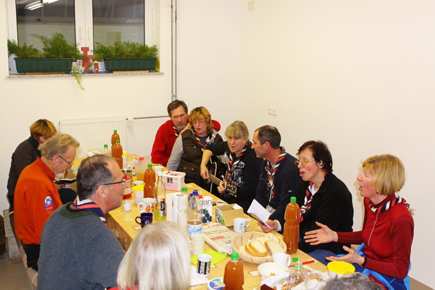 Kosirja in pesem pred slovesom