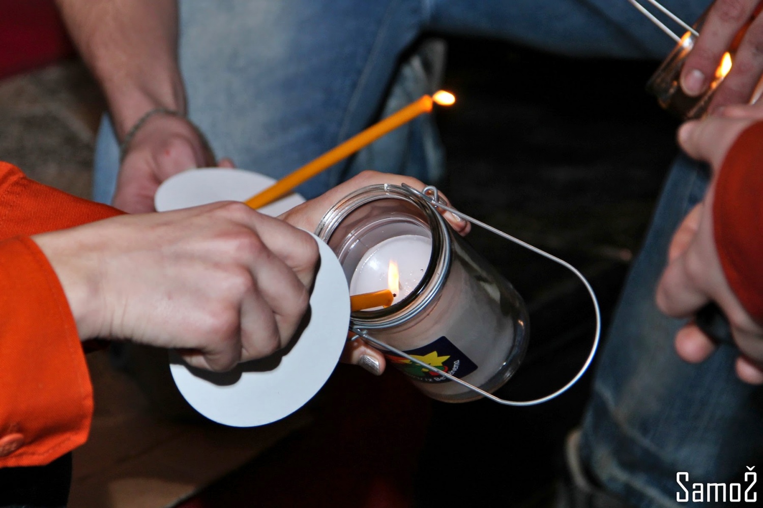 Deljenje plamena LMB