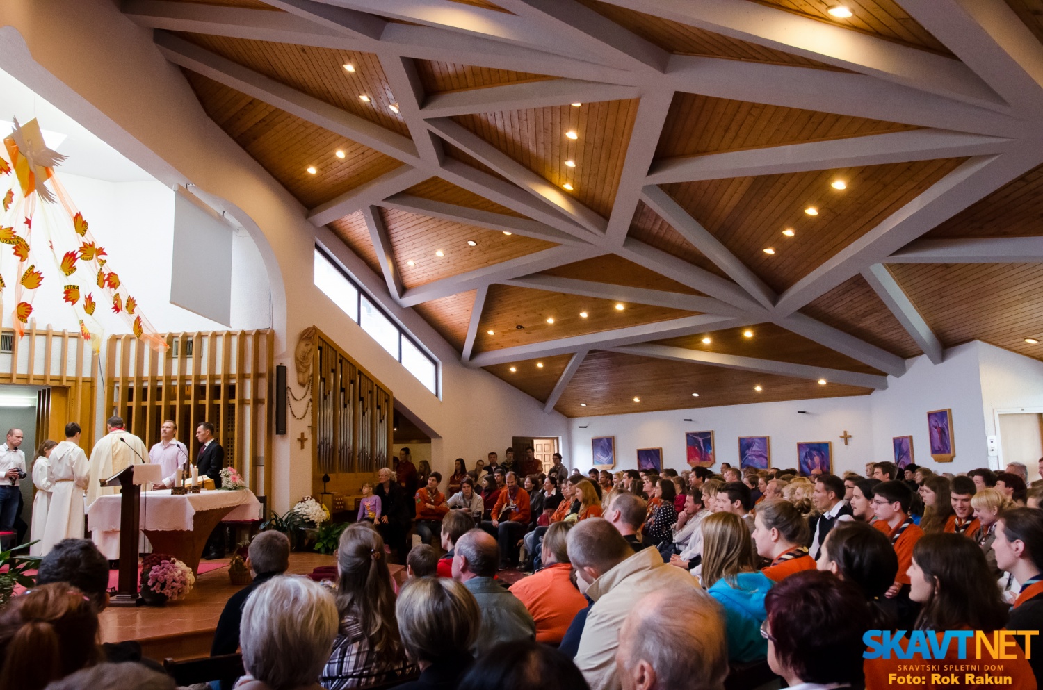 Nedeljska maša skupaj z župljani Ankarana