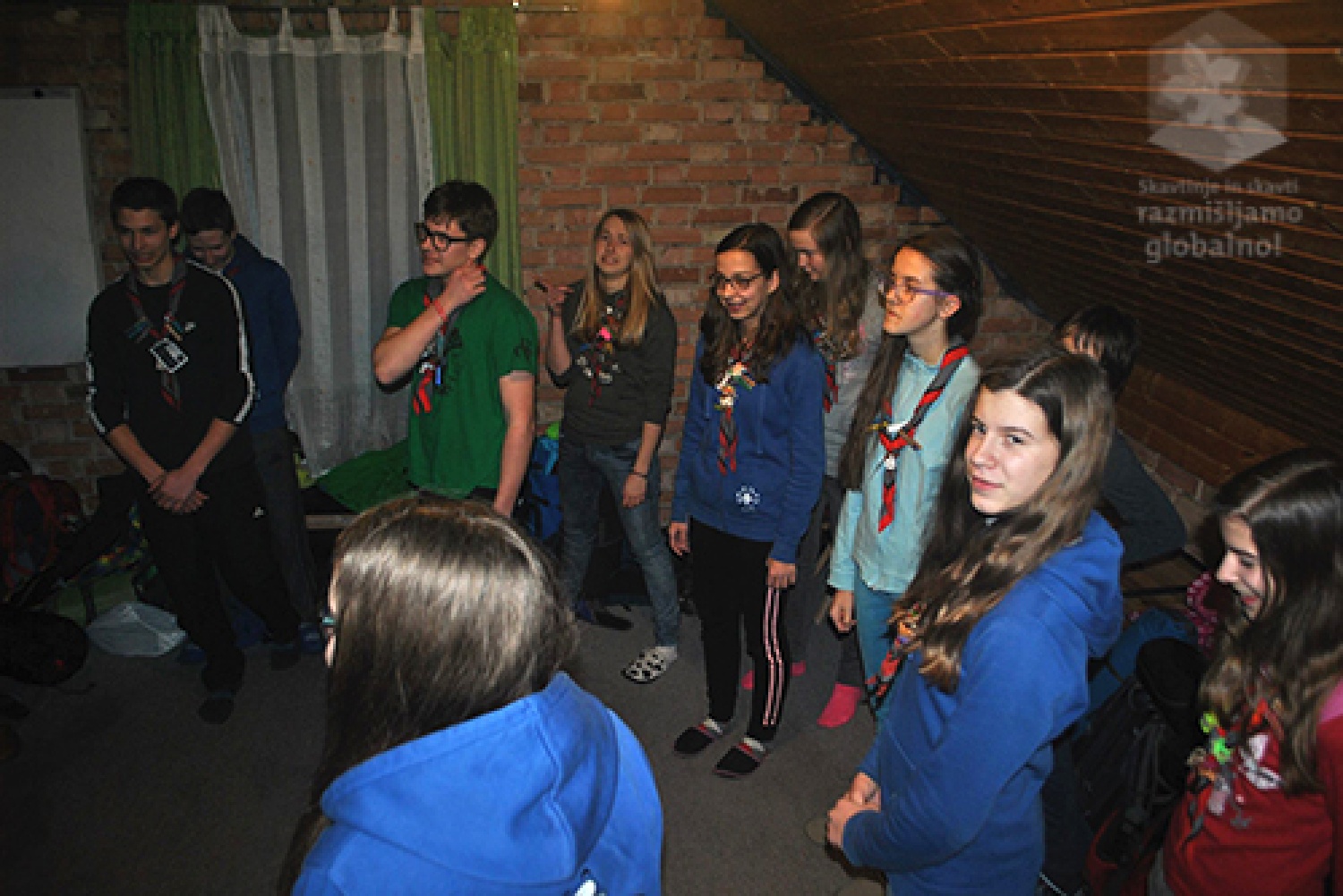 Igra Bi-Pijev svet po skupinah