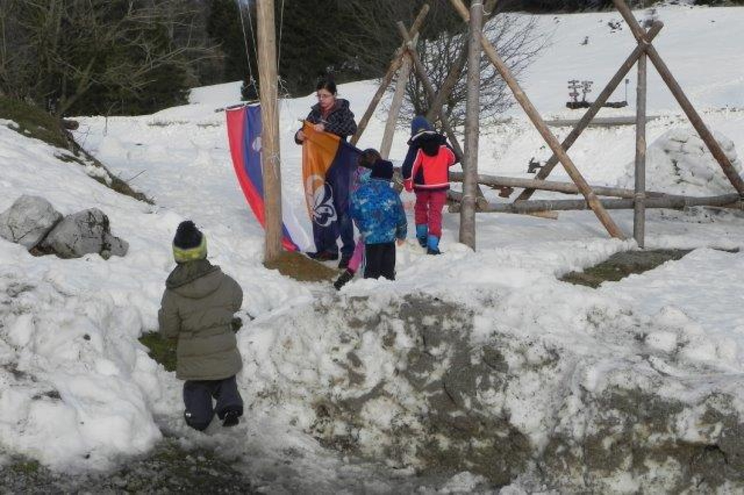 Ali narava pozimi res spi?