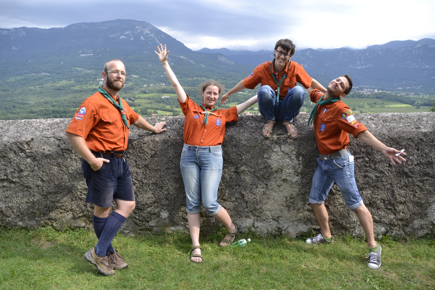 Ko se stari volkovi sprostijo :P