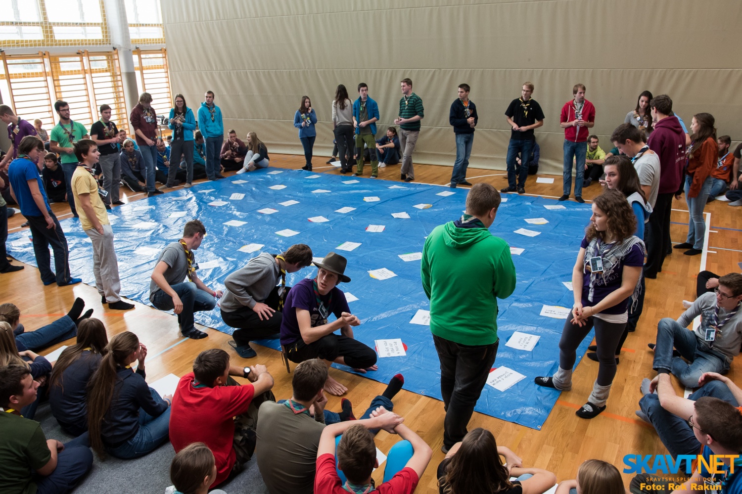 FOTO in VIDEO: Pa kaj za to, če svet ni raven! Jakec 2015