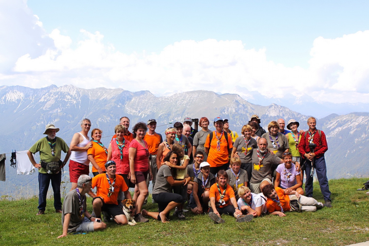 Skupinska pri koči na Poreznu