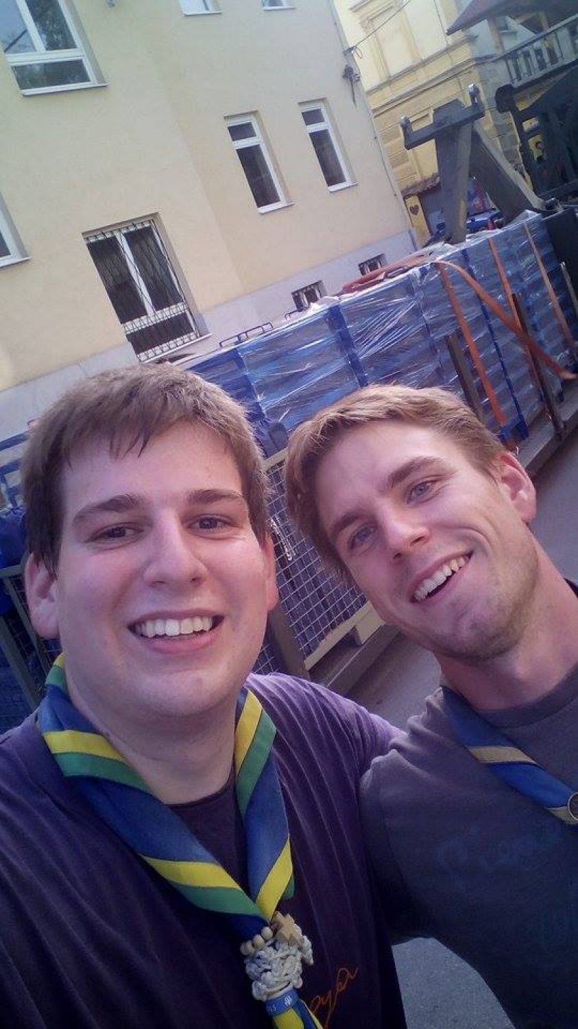 Skavti in begunska kriza