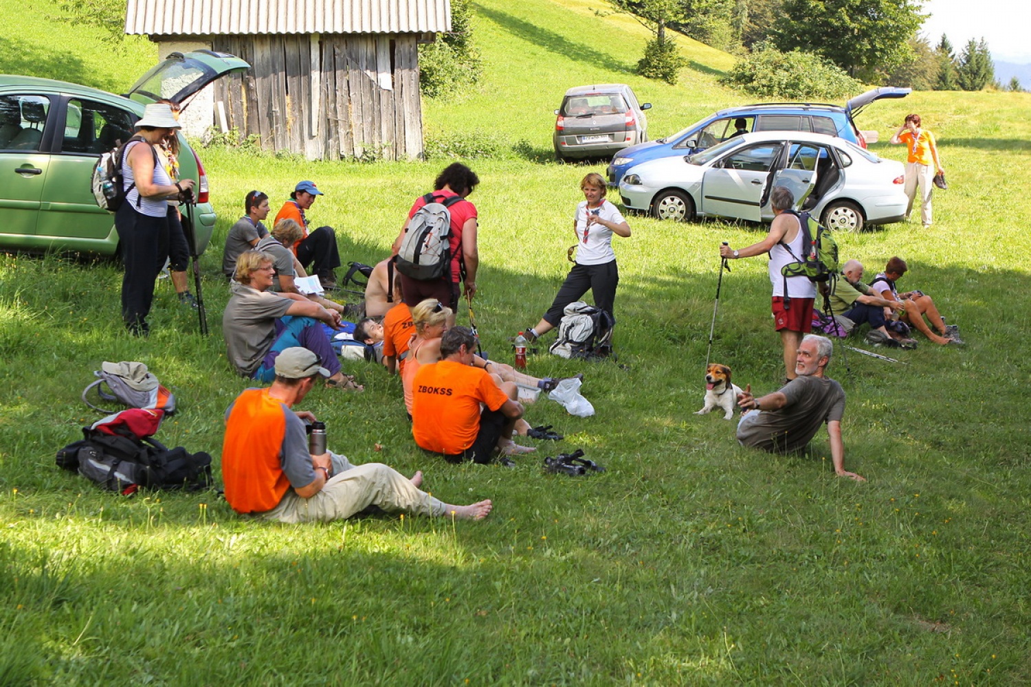 Počitek na izhodišču