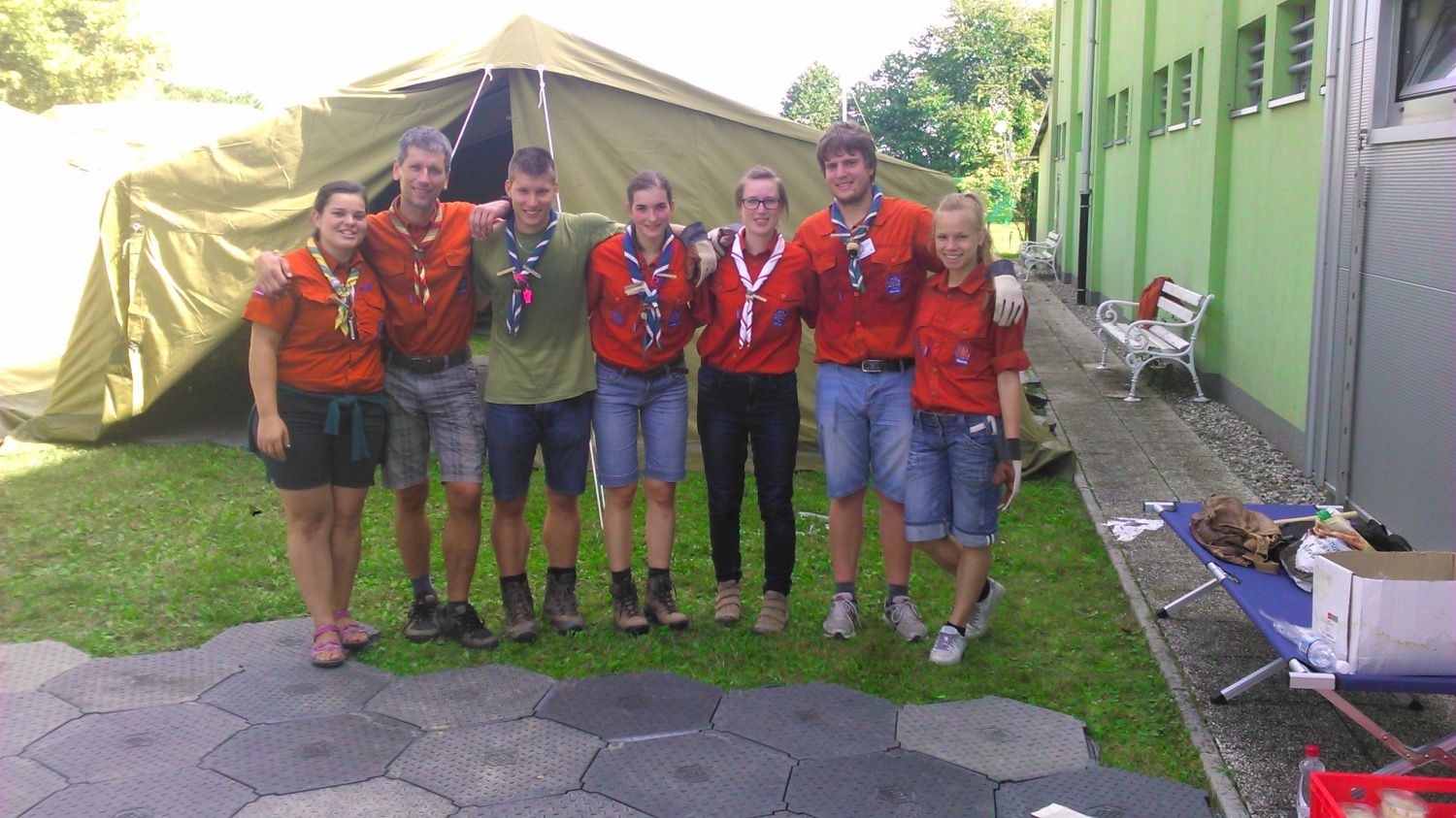 Skavti in begunska kriza