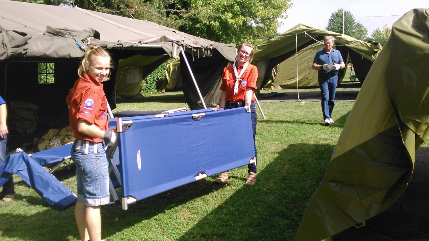 Skavti in begunska kriza