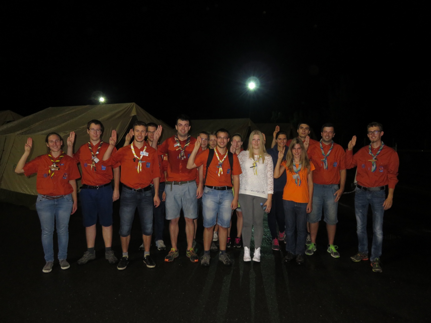 Skavti in begunska kriza