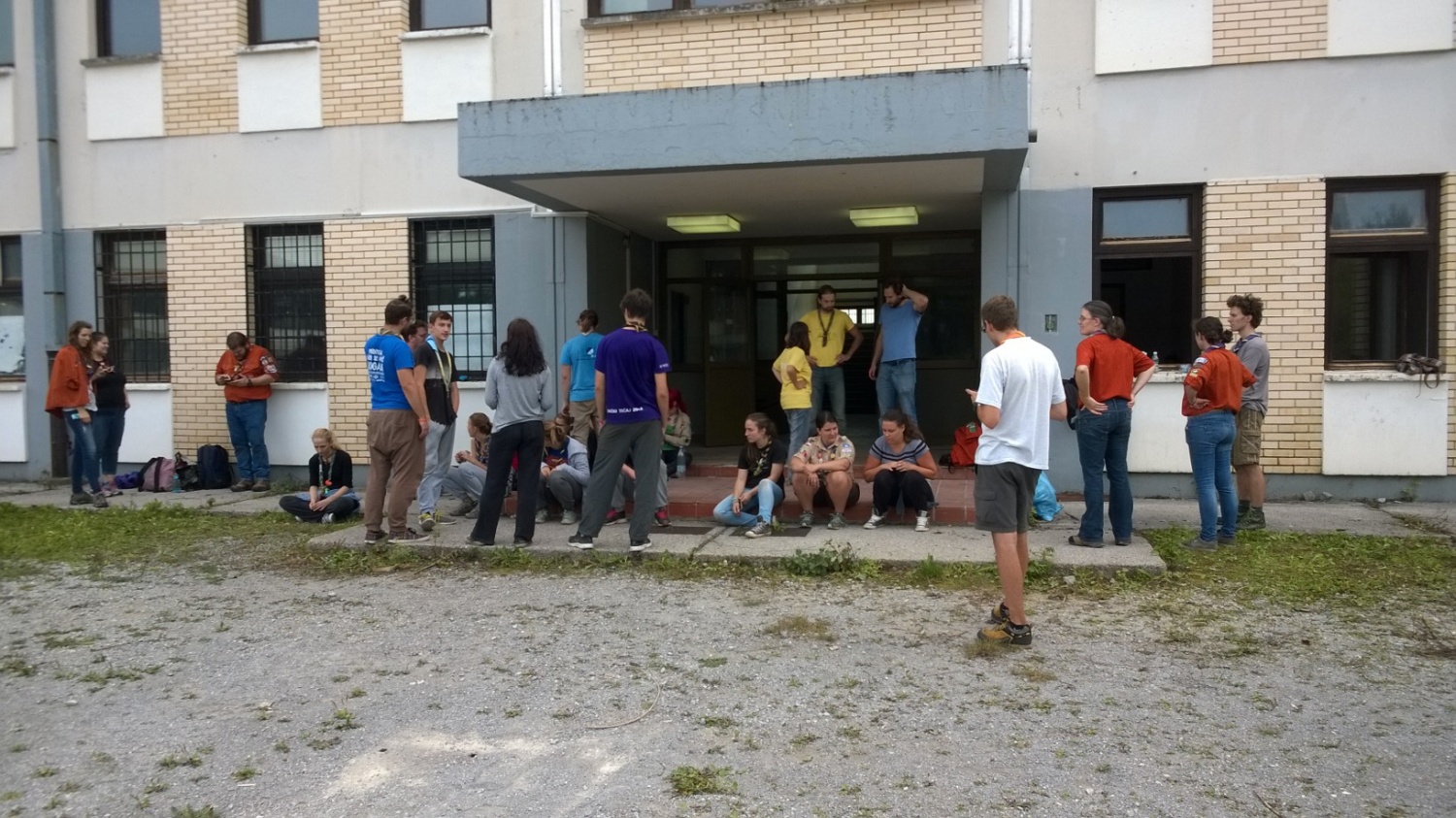 Skavti in begunska kriza