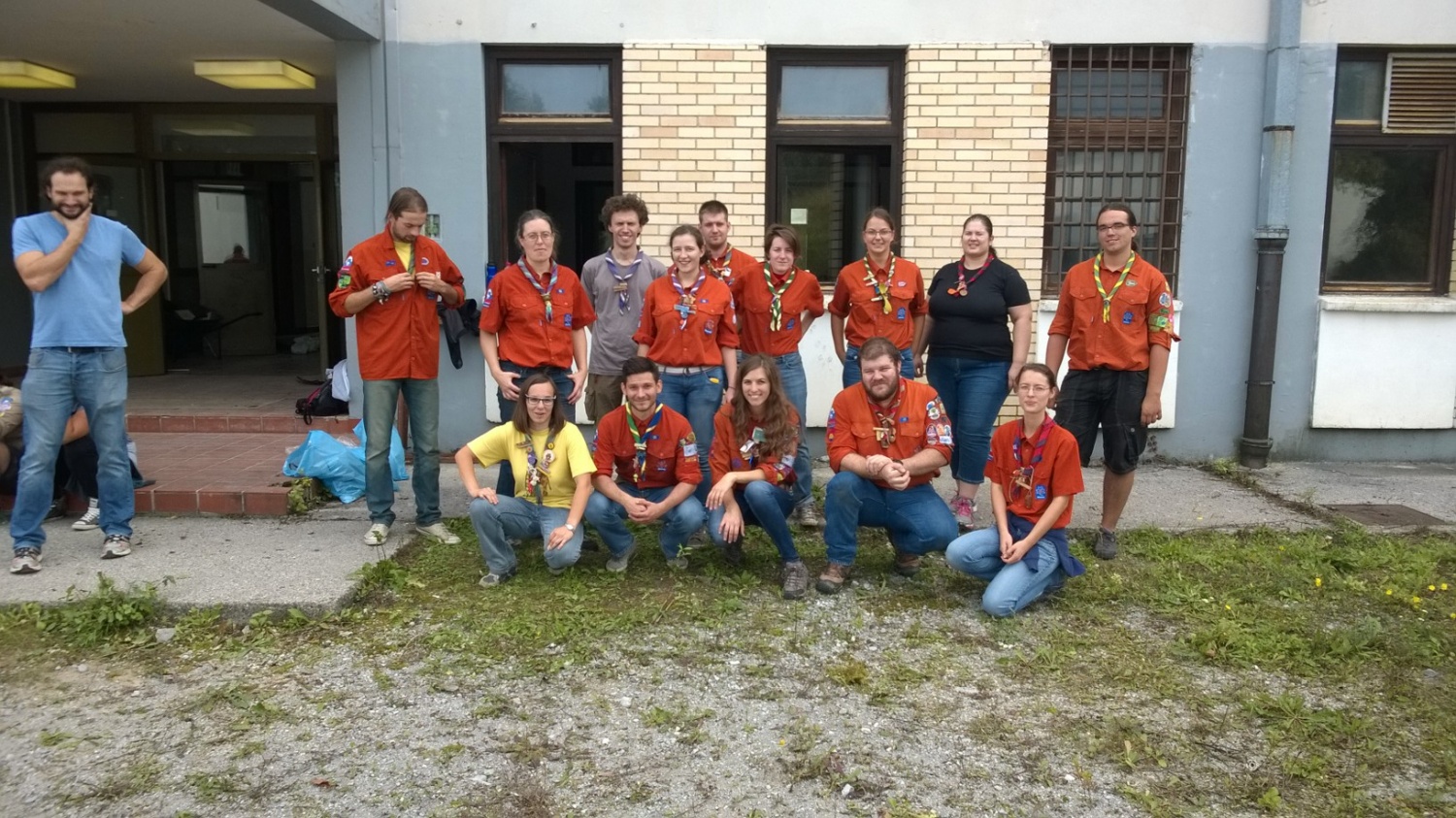 Skavti in begunska kriza