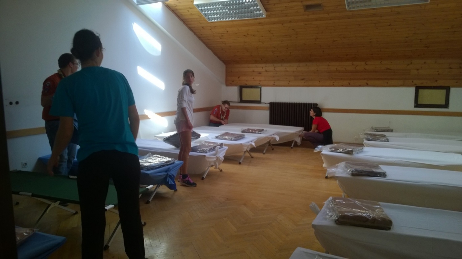 Skavti in begunska kriza