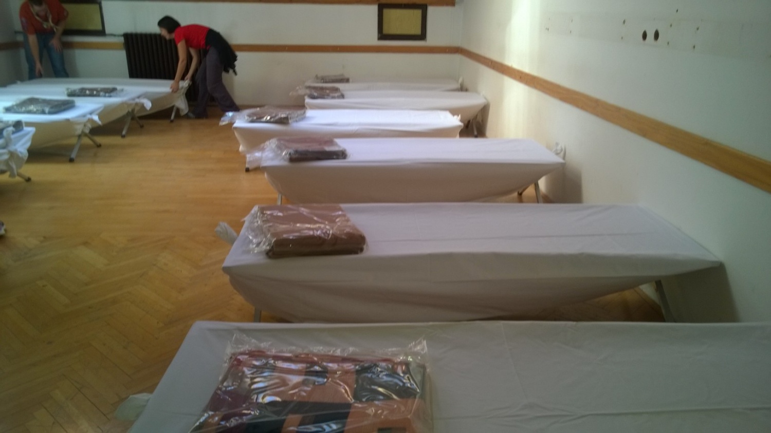 Skavti in begunska kriza