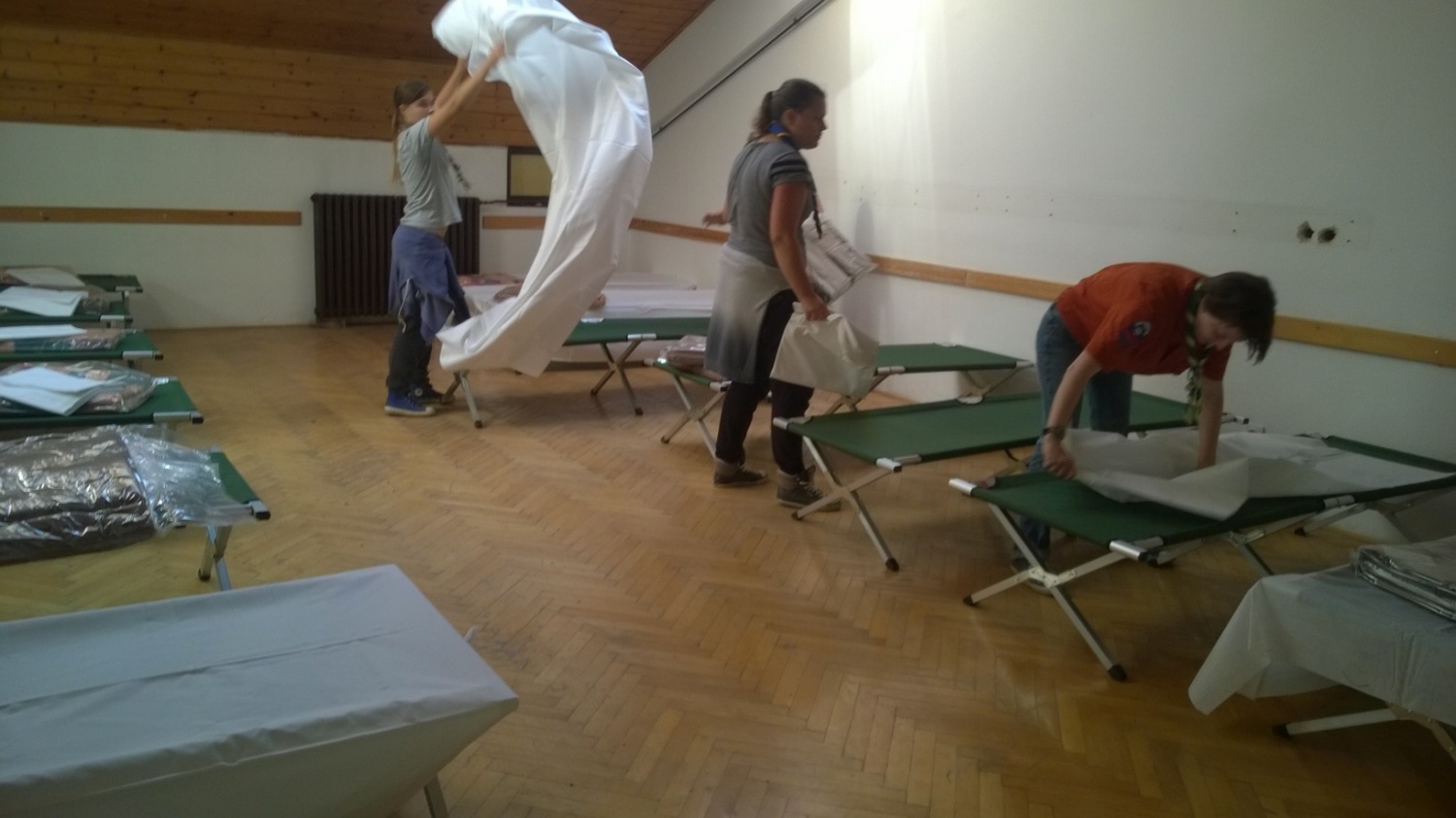 Skavti in begunska kriza