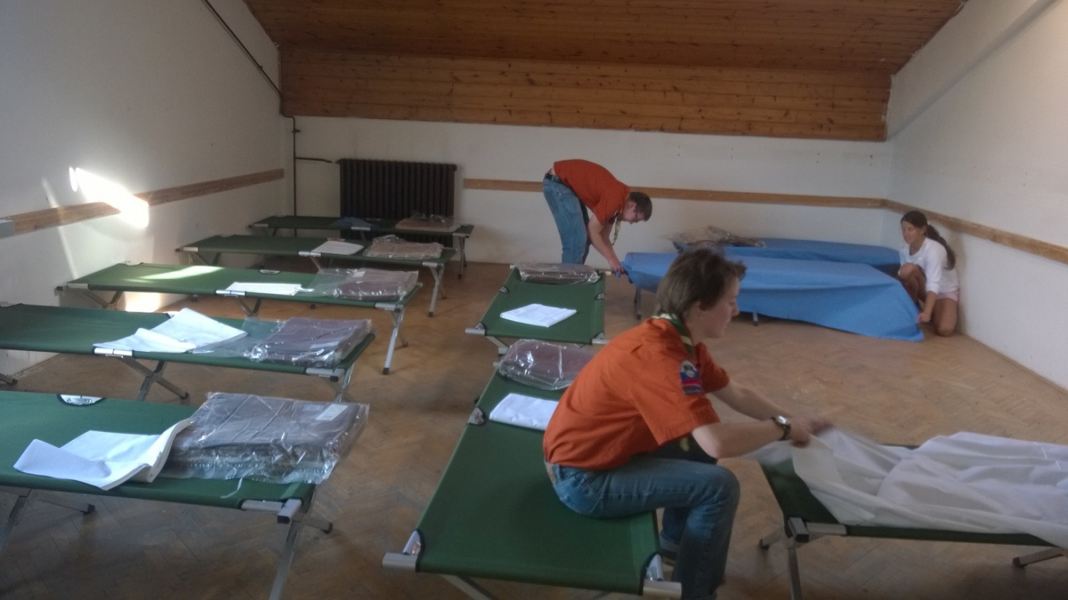 Skavti in begunska kriza