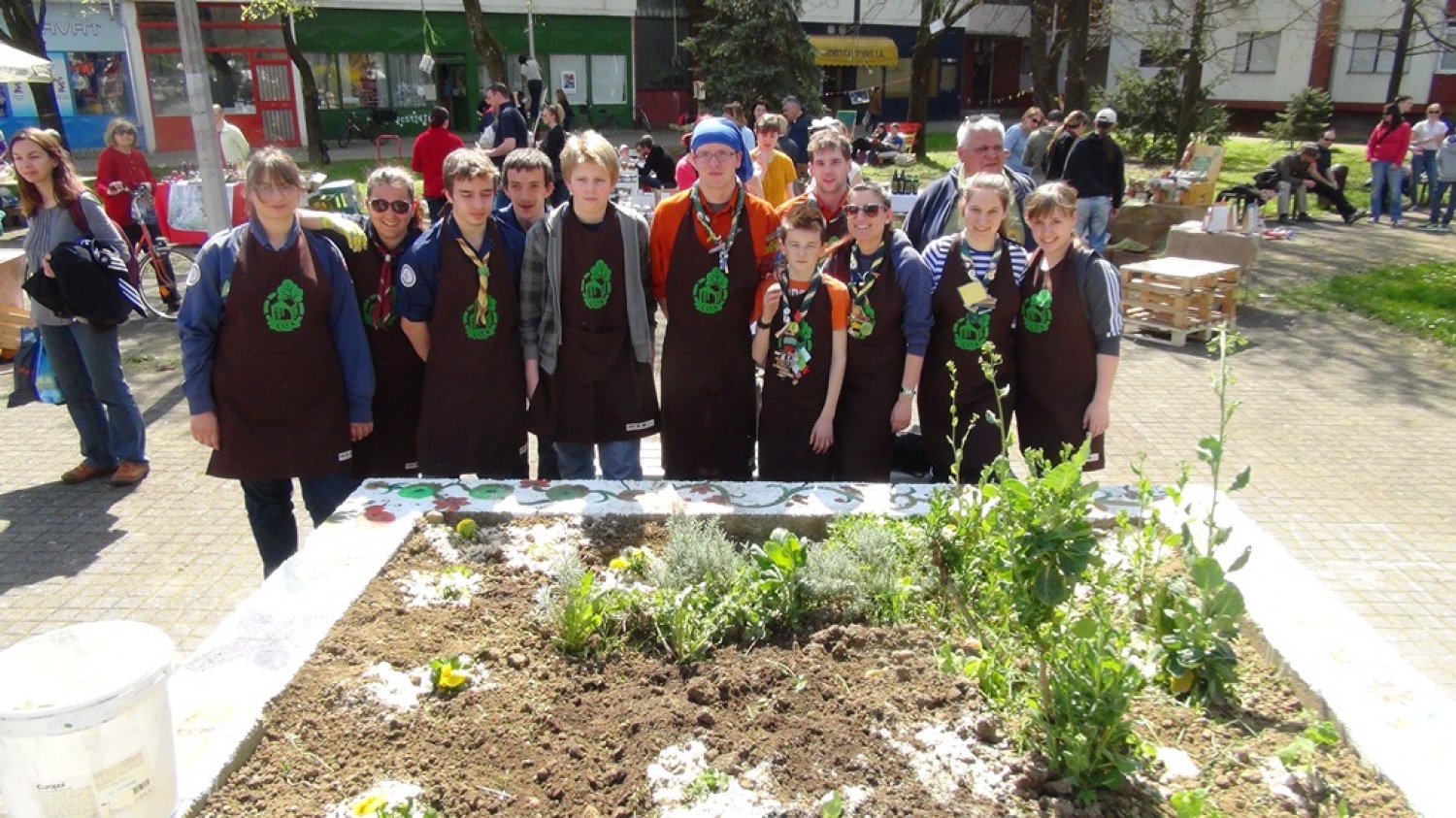 Eksperiment skavtske permakulture v okviru programa Erasmus