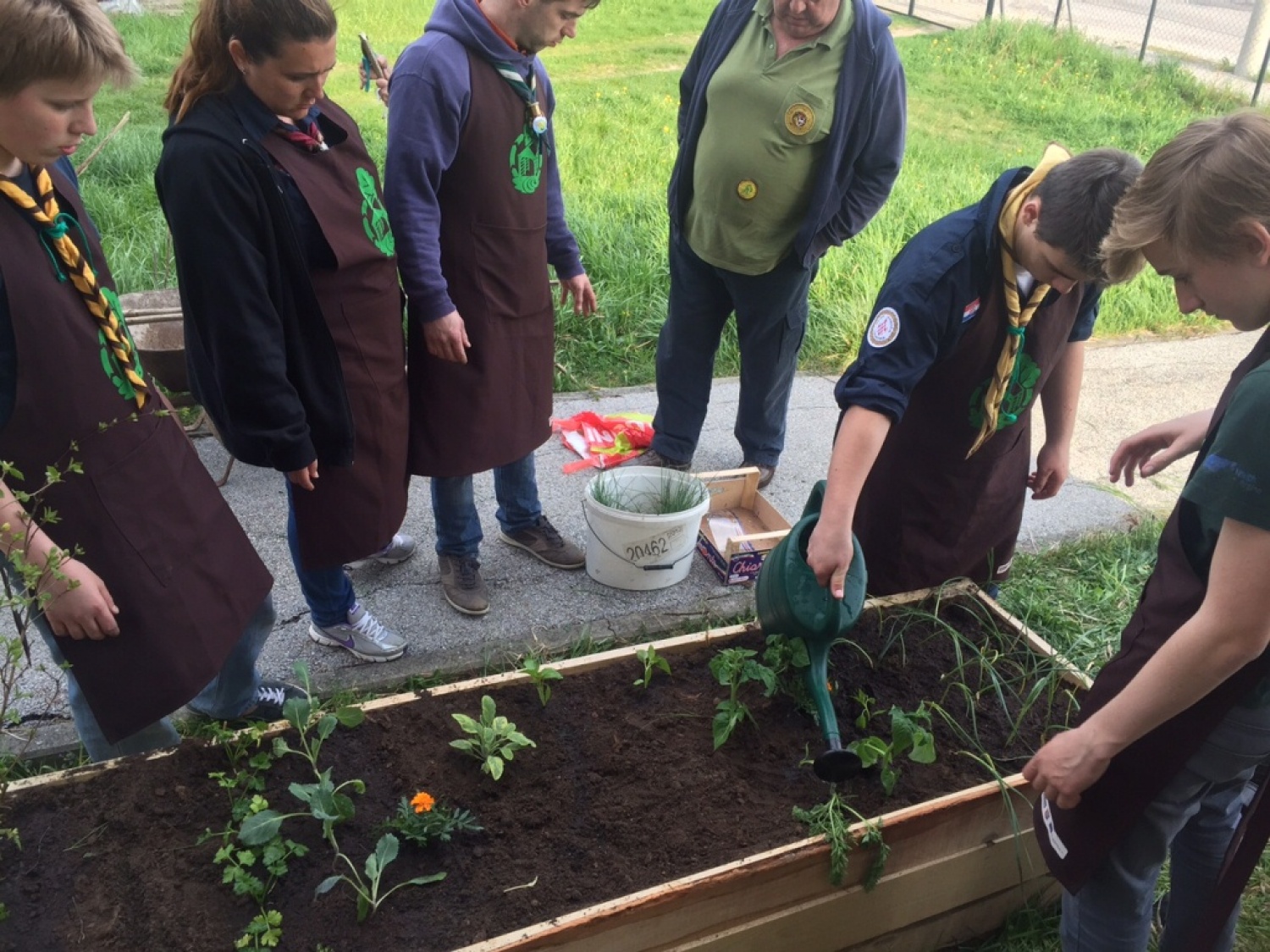 Eksperiment skavtske permakulture v okviru programa Erasmus