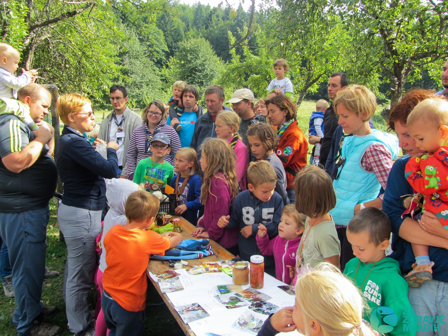 Zdravi v naravi - tabori družin 2015
