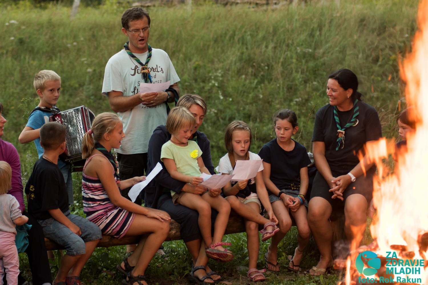 Zdravi v naravi - tabori družin 2015