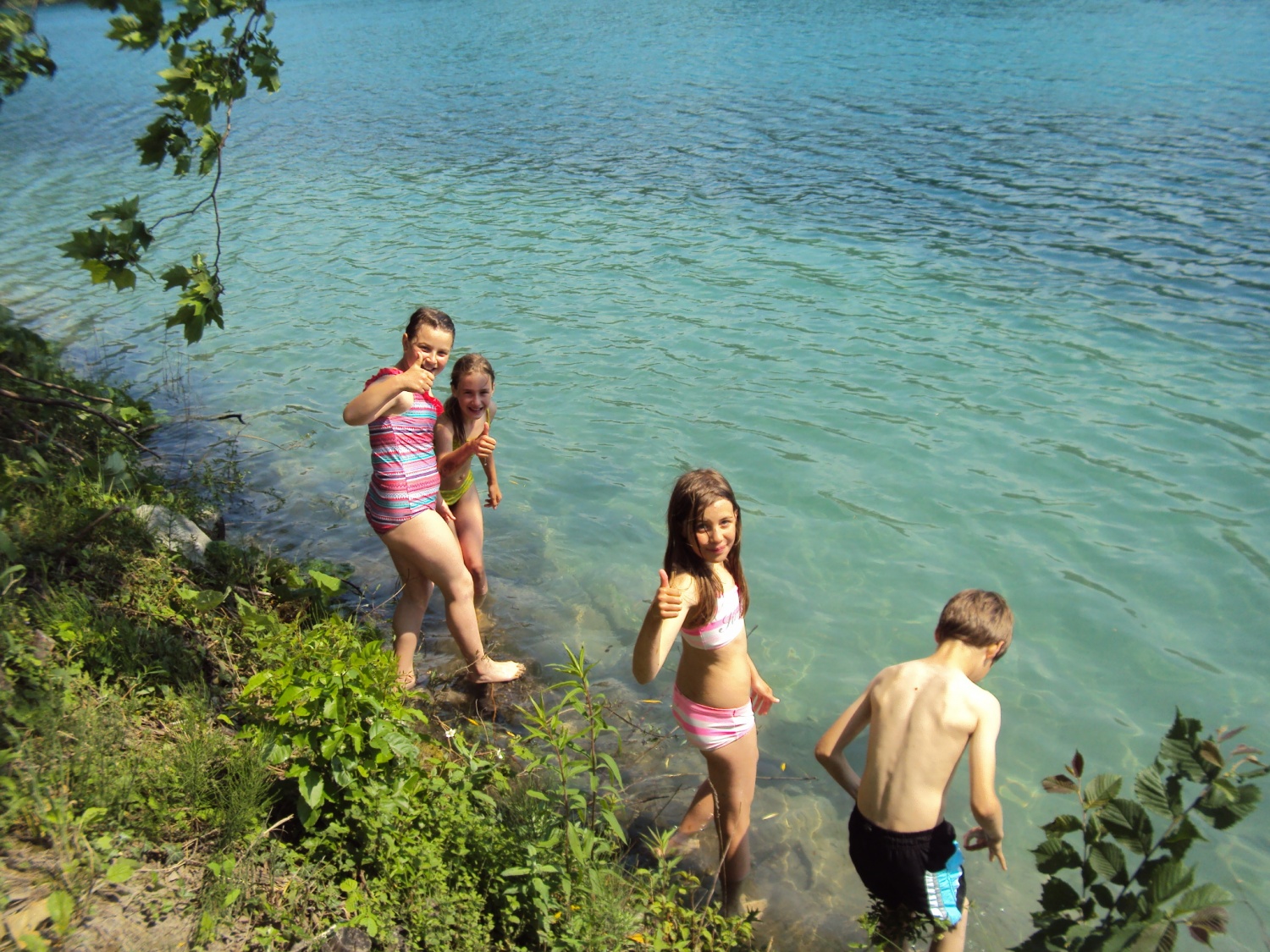 Voda je bila ravno pravšnja