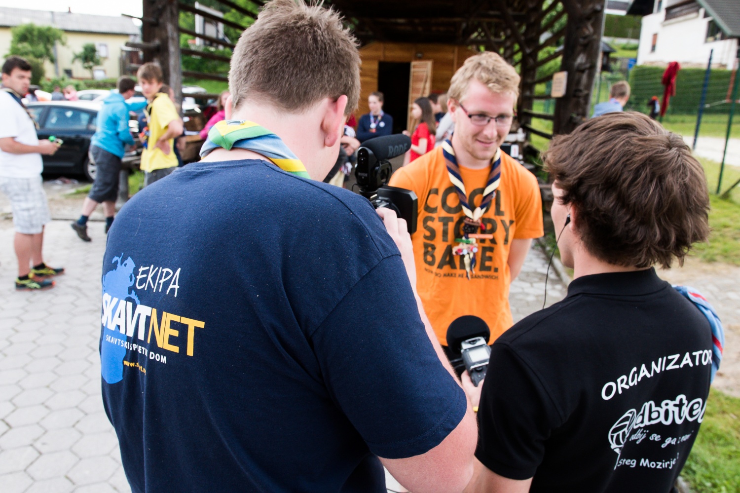 Ekipa SkavtNET je pripravila tudi video reportažo