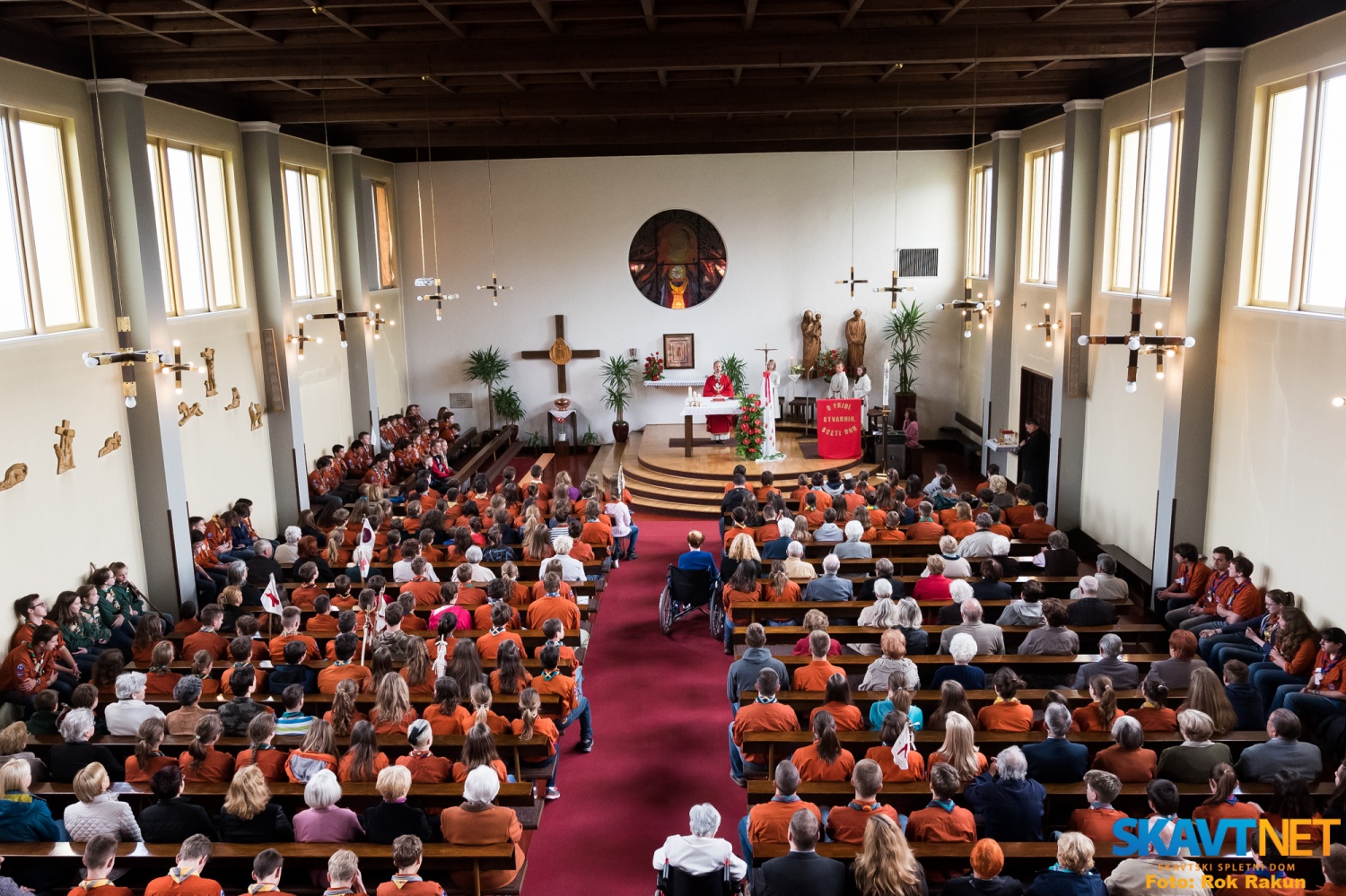 IV izziv smo zaključili z nedeljsko sveto mašo.