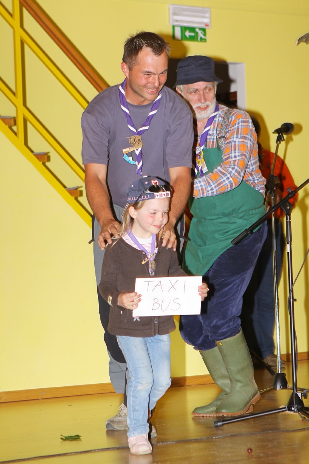 Domov gremo s taksijem :)