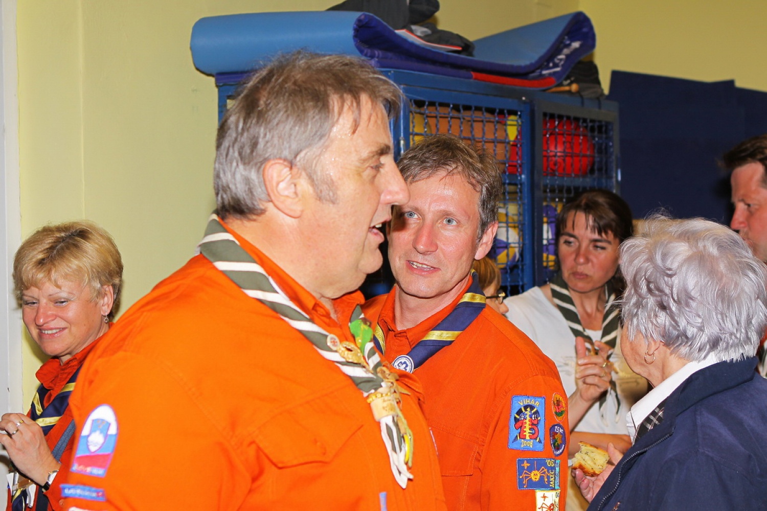 Tudi iz drugih bratovščin so prišli.