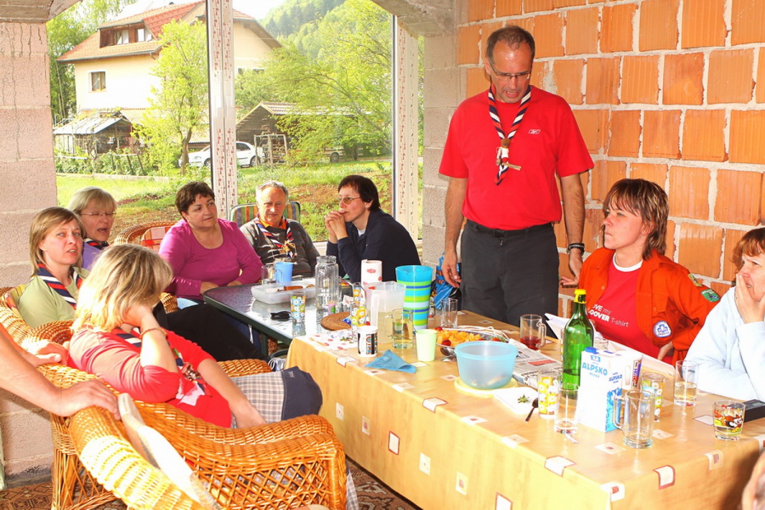 Okrepčilo in dogovor