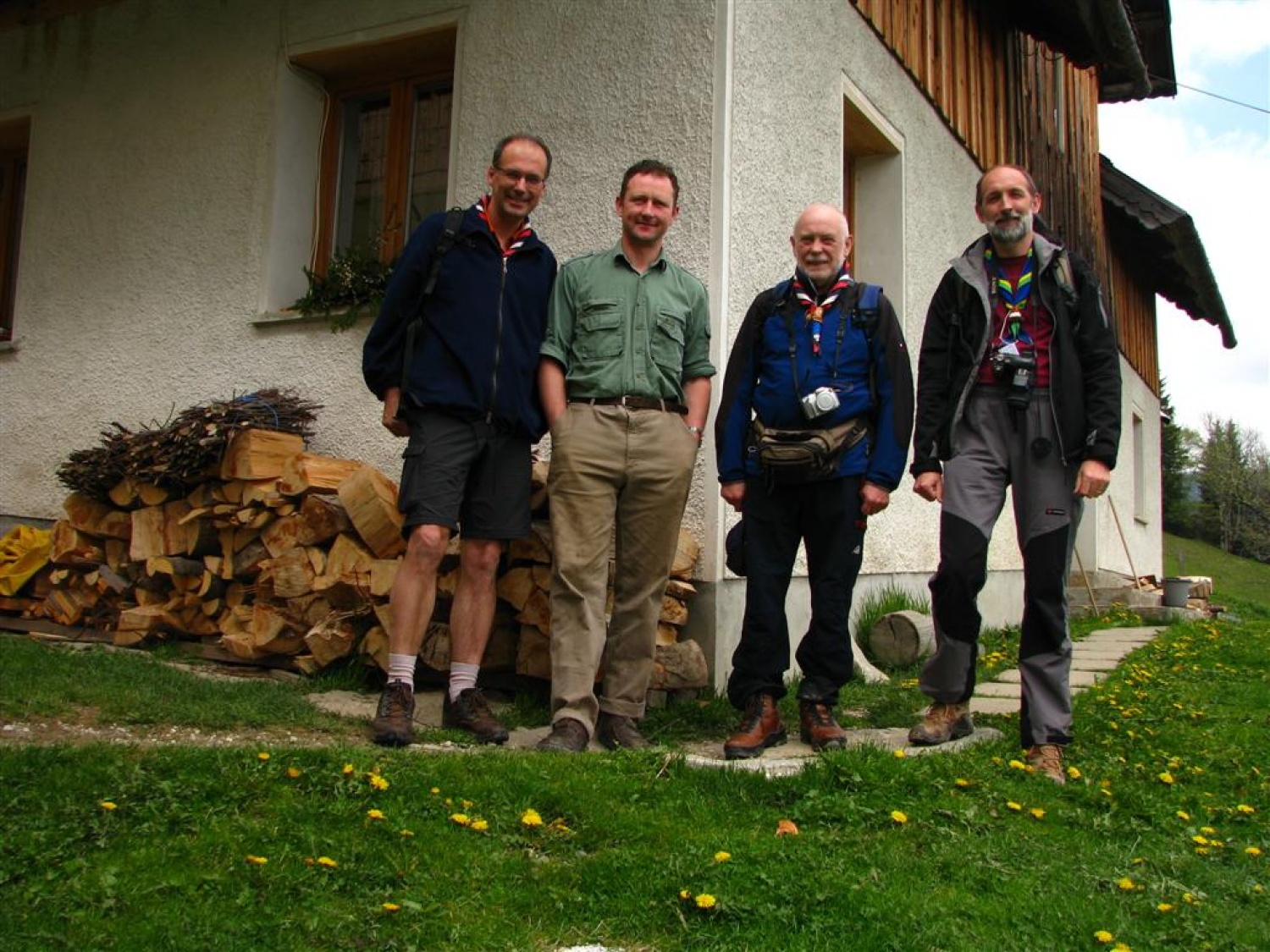 Vsi trije trenerji Skavtske akademije ZBOKSS smo se zbrali v Matkovem kotu, da bi načrtovali nadaljevanje druge ponovitve programa Skavt, se družili in povezali v trden tim.