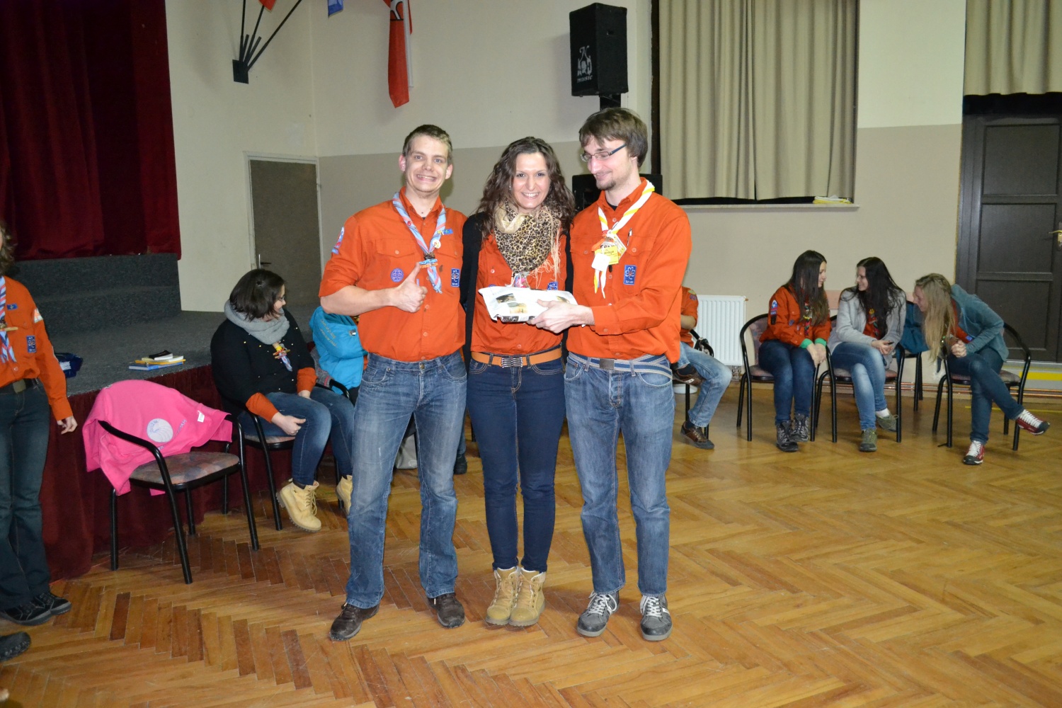 Veliko veselje nad majhno zahvalo.