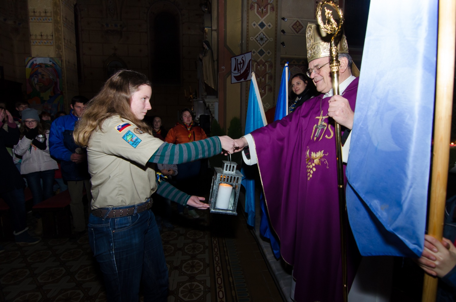 Regijski sprejem Luči miru iz Betlehema v Vojniku