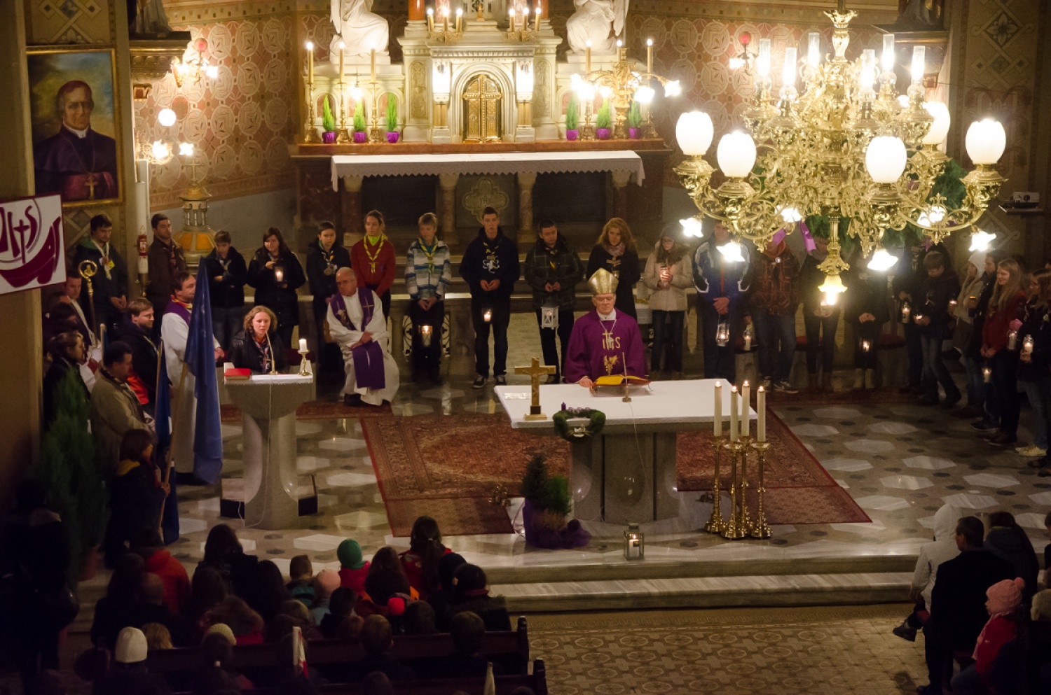 Regijski sprejem Luči miru iz Betlehema v Vojniku