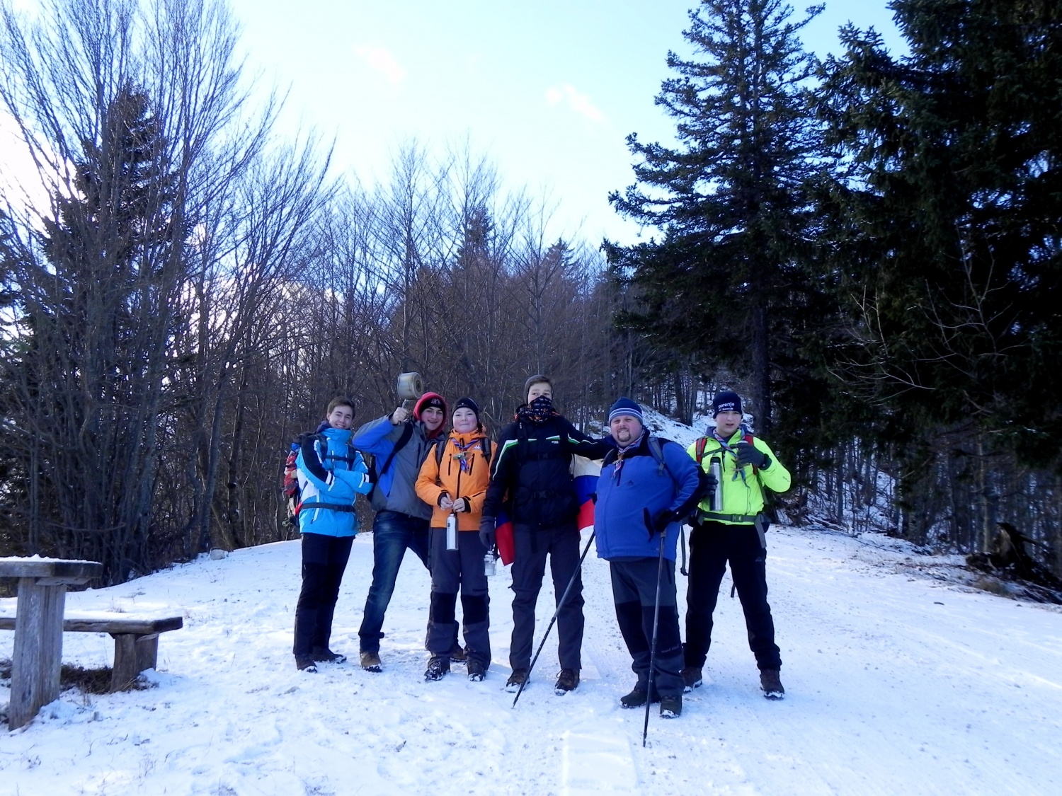 Plamen zasvetil tudi na Veliki planini