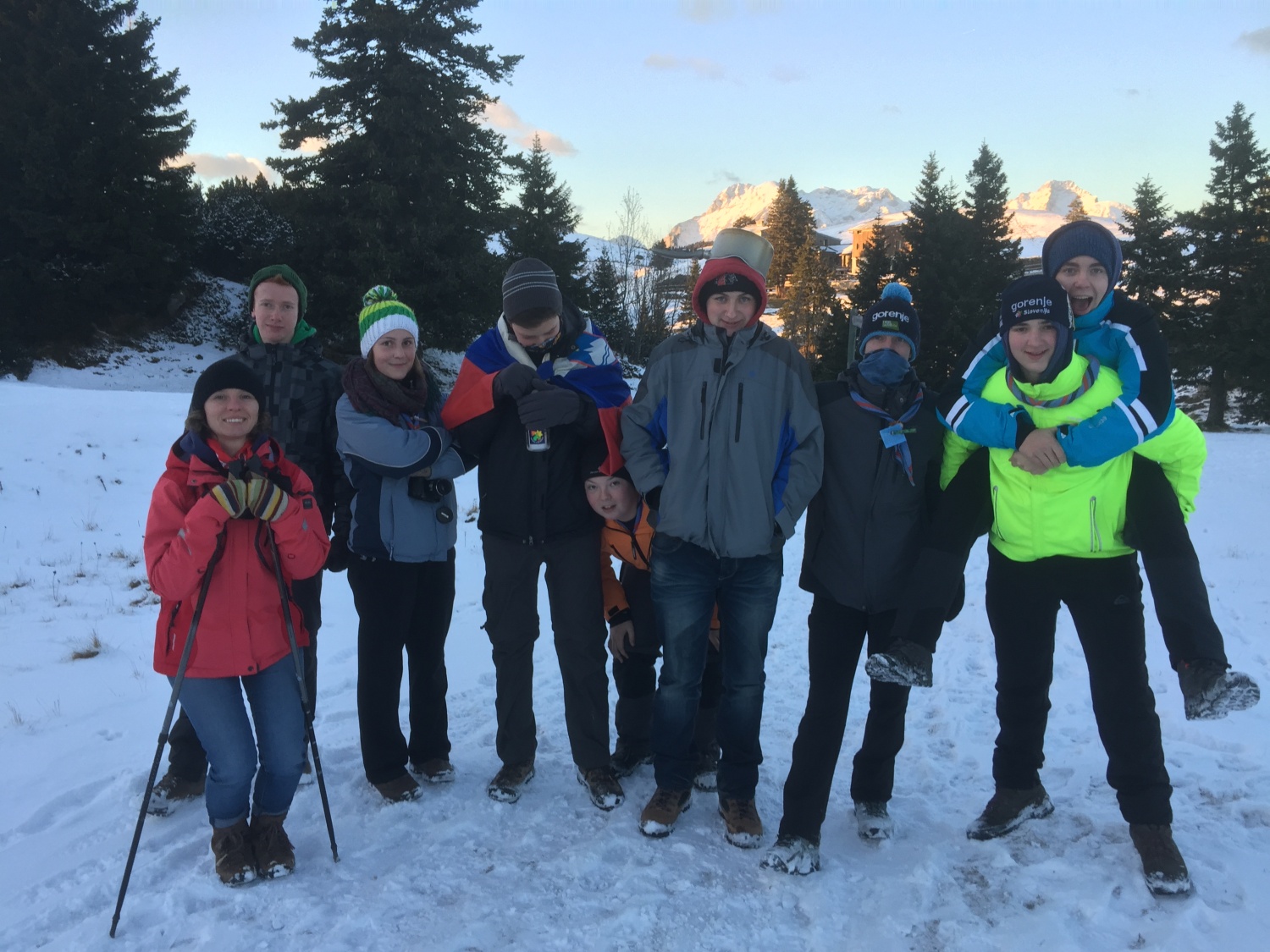Plamen zasvetil tudi na Veliki planini