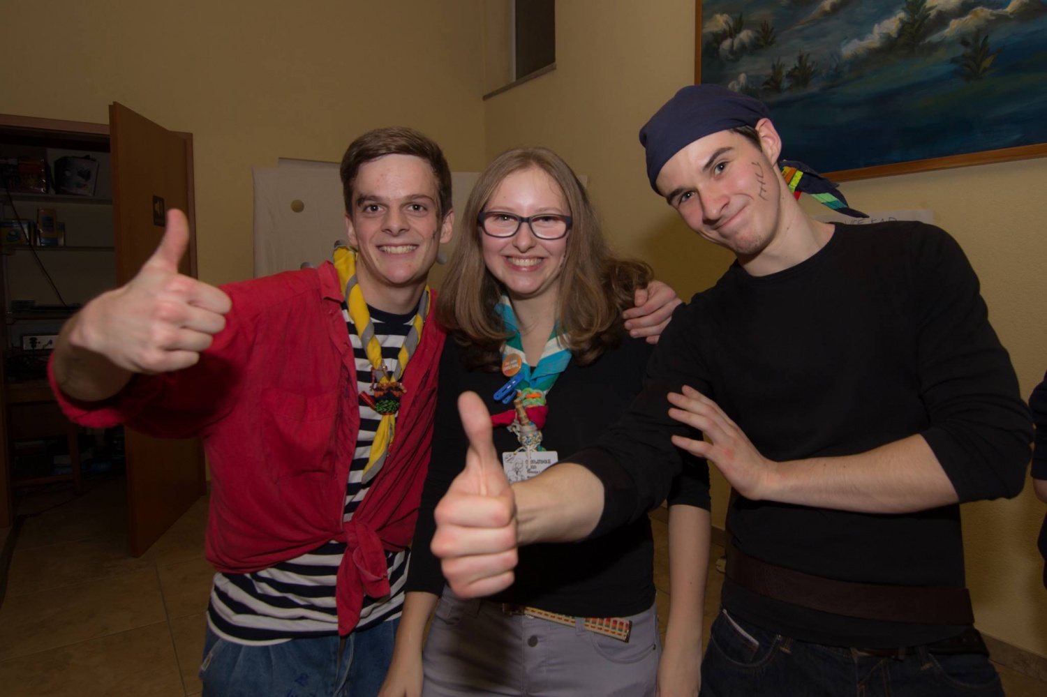 Gusarji v dvorani na Viru