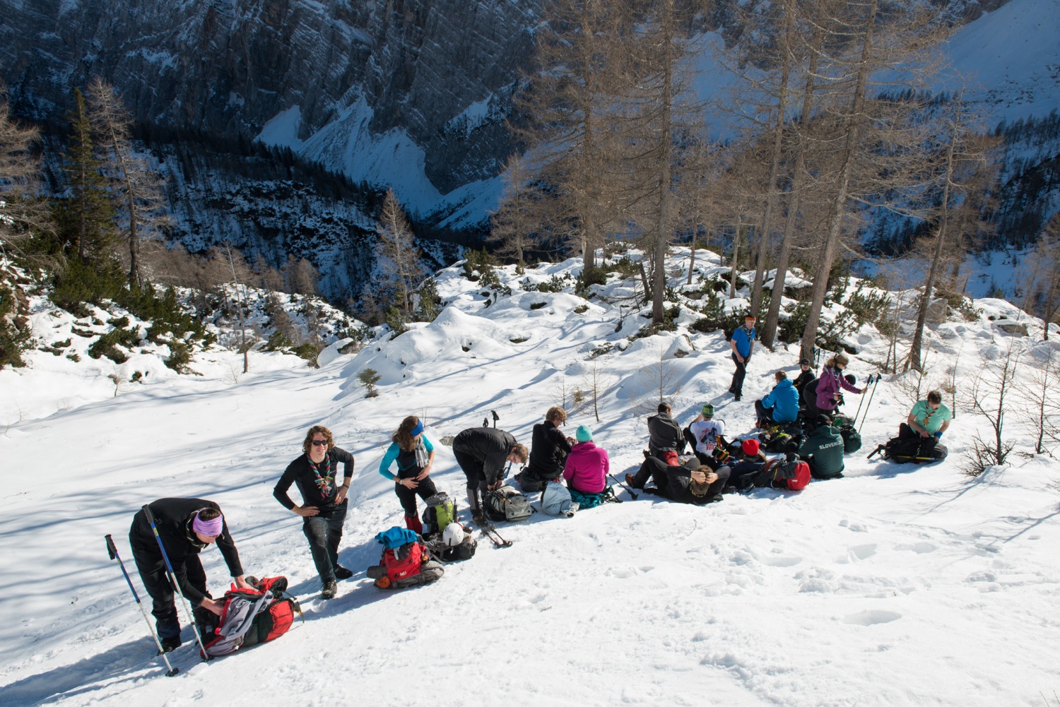 Počitek sredi spusta