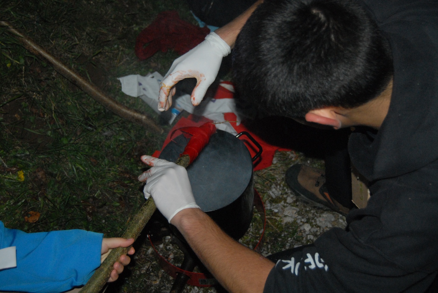 izdelovanje rdeče rože