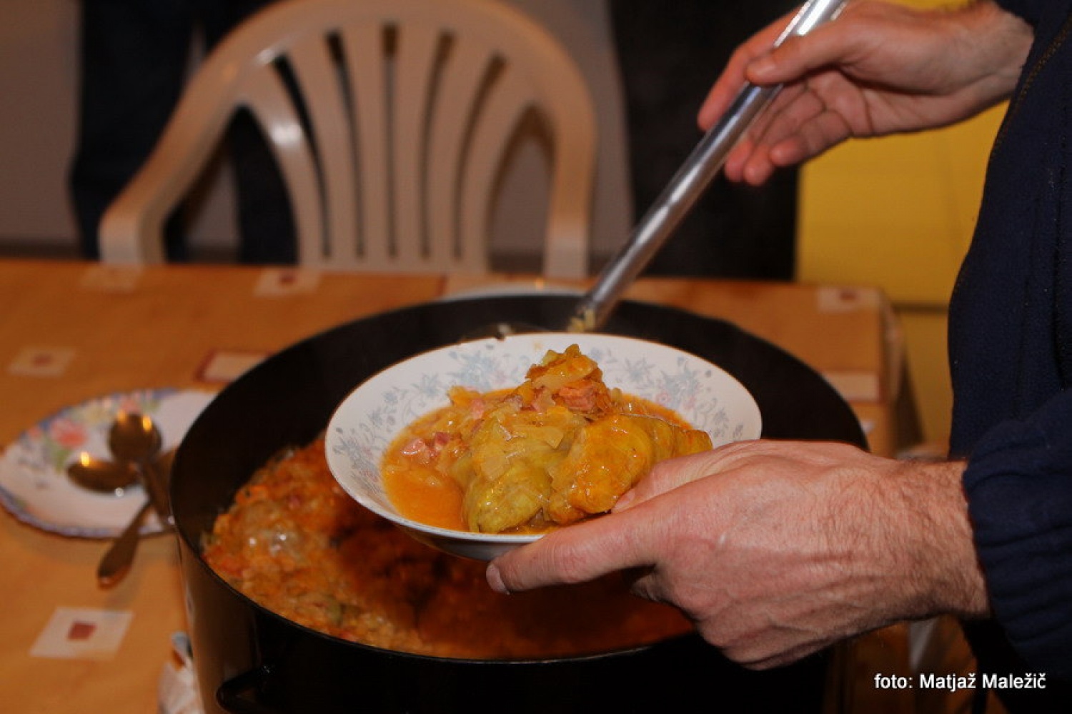 Sarme, novoletna večerja