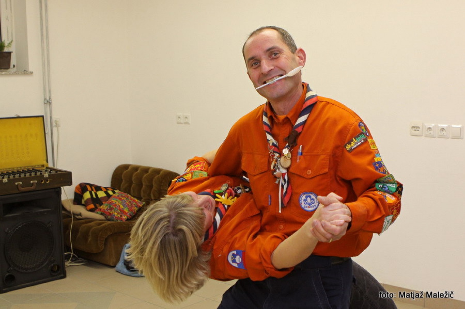 Ples, poseben prijem pri tangu