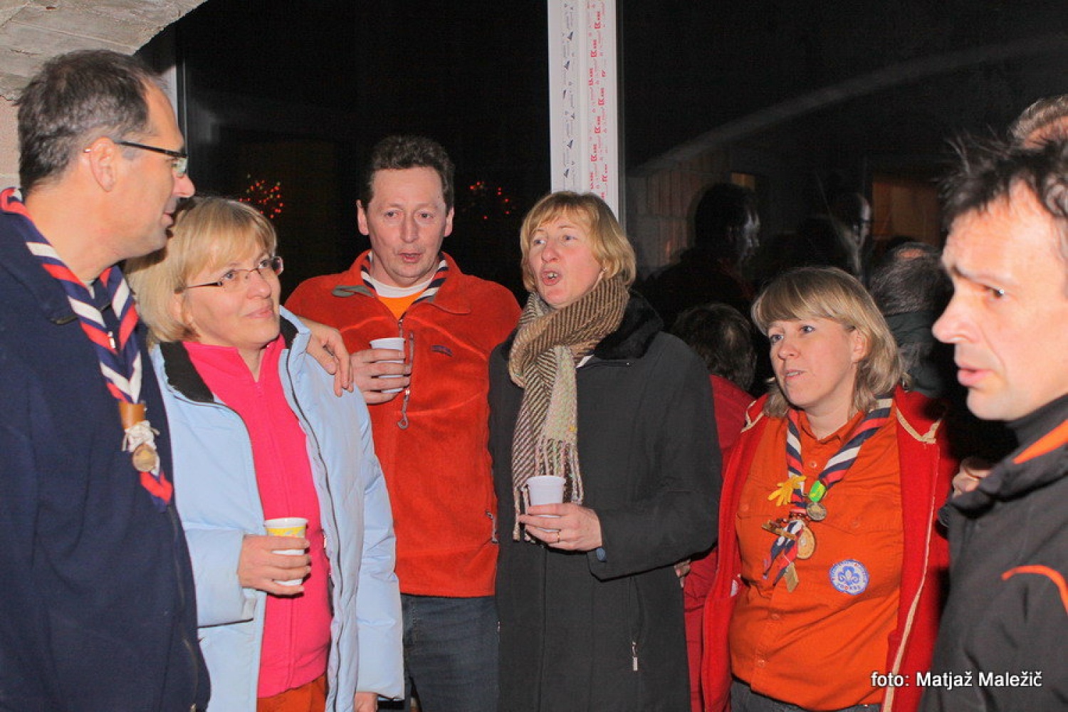 Prepevanje na terasi