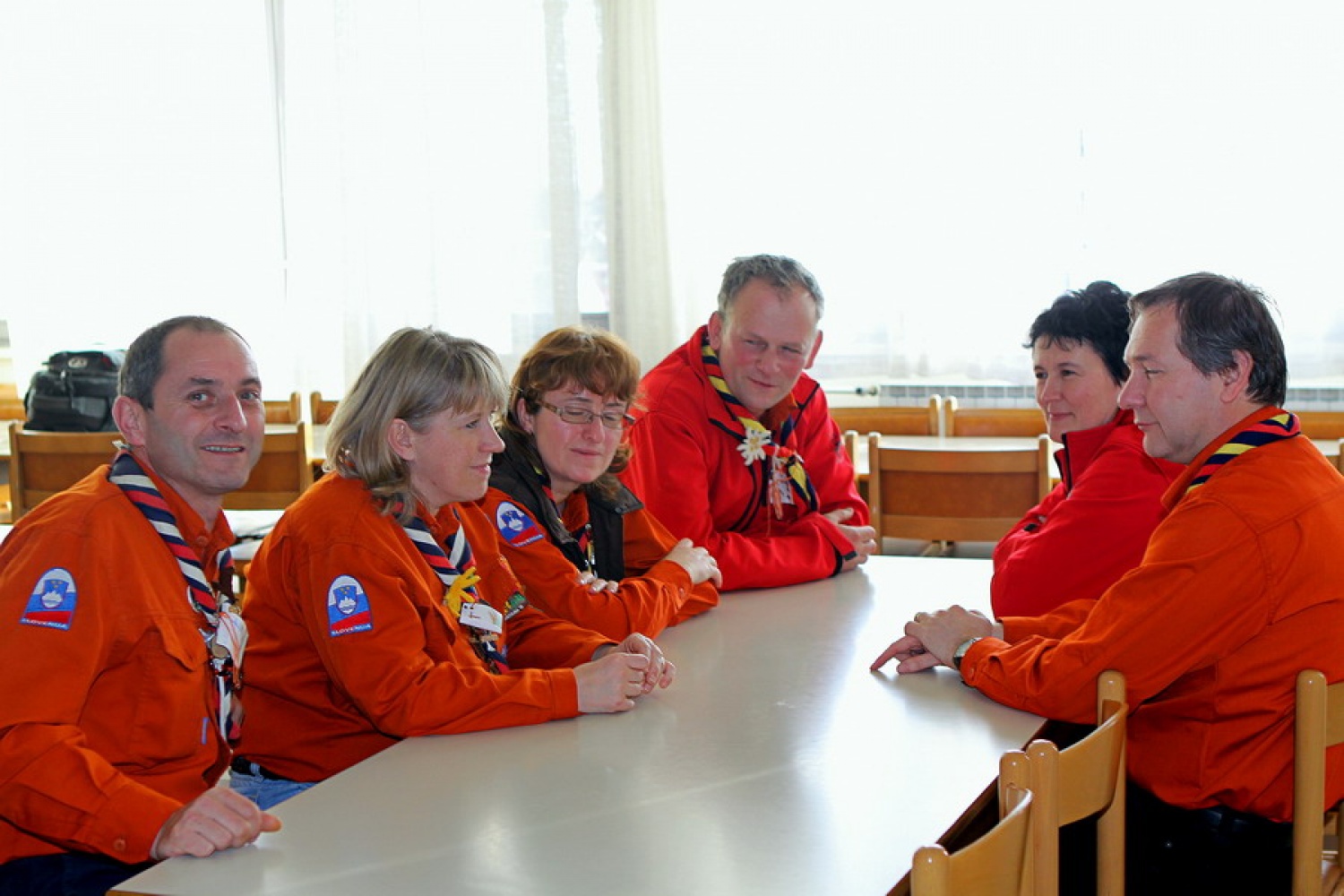 Duhovne vaje za odrasle skavte v Kančevcih od 7.do 9.1.2011 so se tokrat začele s služenjem kot pomoč Domu duhovnosti.To je bila dobra priprava na samo temo duhovnih vaj, ki je zajemala iz temeljev naše vere.