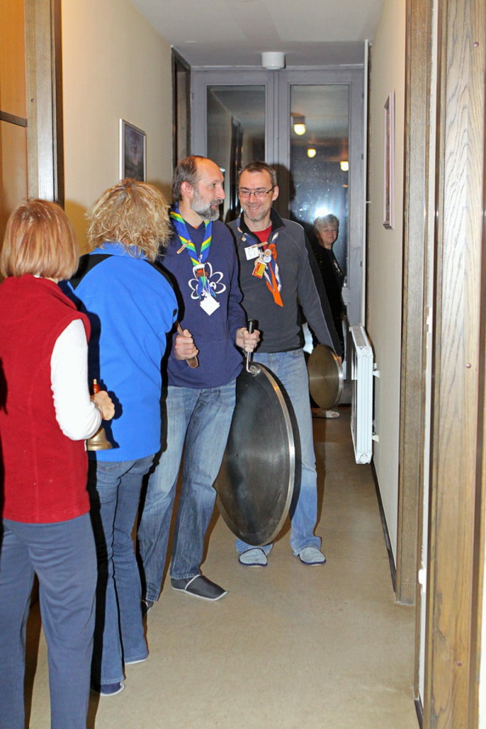 Duhovne vaje za odrasle skavte v Kančevcih od 7.do 9.1.2011 so se tokrat začele s služenjem kot pomoč Domu duhovnosti.To je bila dobra priprava na samo temo duhovnih vaj, ki je zajemala iz temeljev naše vere.